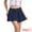Dark Blue, variant on Women's Pleated Denim Skirt Short Mini Jean Skirts S Dark Blue