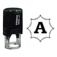 thumbnail image 1 of Printtoo Octagon Celtic Swirl Frame Alphabet A Monogram Self Inking Rubber Stamp Office Stationary, 1 of 3