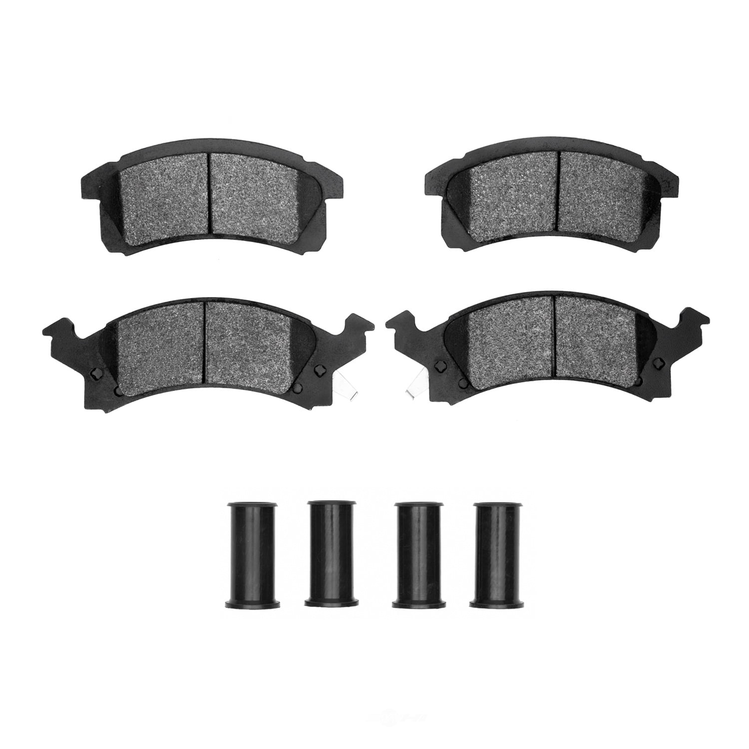 Dynamic Friction Company 1551-0506-01 DFC 5000 Advanced Brake Pads - Semi Metallic and Hardware Kit