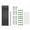 Set 1, variant on ZPAQI Greenhouse Hoops for Raised Beds Detachable Fiber Support Hoops Frame Grow