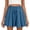 Sky Blue, variant on Delayuji Women's Wide Leg Shorts High Waisted Elastic Drawstring Summer Trendy Pleated Short Skort Mini Skirt Beach Vacation Shorts