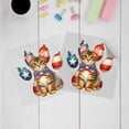 thumbnail image 3 of Patriotic Manx 4th of July Independence Paws Cutout Transfer Sticker Cat Lover Kitten Owner Gifts Transparent Decal Art Decor - 02010, 3 of 5