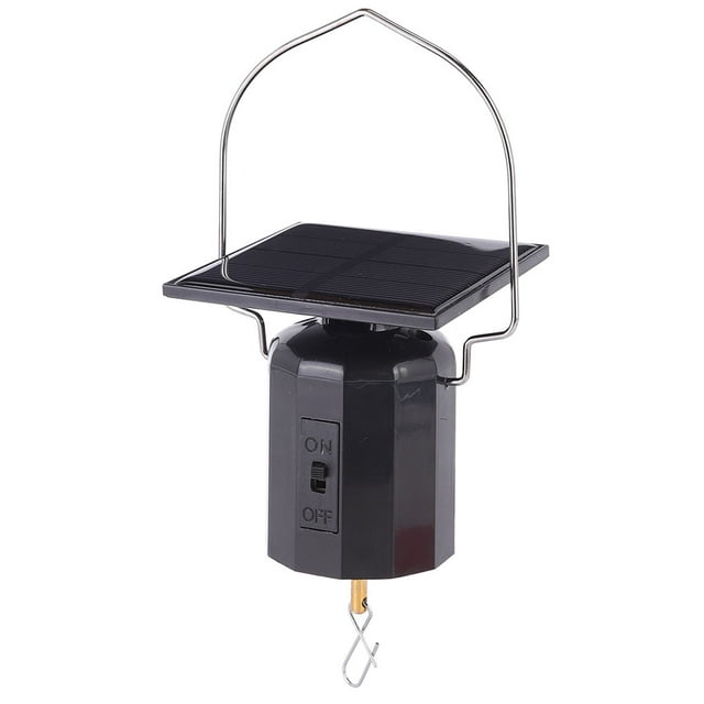Nimomo Motor Solar Motor Solar Powered Eco-Friendly Motor Wind Chime Ornament Hanging Rotating Motor