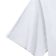 thumbnail image 5 of FRSASU Short Sleeve Polo Shirts for Men Casual Lapel Collar Pullover Tee Shirt Loose Fit Half Button Down T-Shirts White, 5 of 9