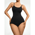 thumbnail image 4 of 3 pieces Womens Shapewear Tummy Control Scoop Neck Sculpting Bodysuit, Sizes S to 5XL, Style, 4 of 19