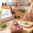 thumbnail image 3 of KRONDO Stainless Steel Meatball Maker Set, Manual Press Tool with Spoon for Home Kitchen, Meal Prep & Appetizers, 3 of 10