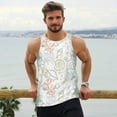 thumbnail image 5 of Rocae Sea Animals for Men's Workout Tank Top Men's Running Tank Top Dry Fit Athletic Workout Tank TopsX-Large, 5 of 9