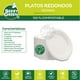 thumbnail image 4 of 125 Platos Redondos Ecologicos Berry Green 25.8 cm PLR10B, 4 of 5