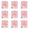 thumbnail image 1 of Fundas Navideñas para Sillas Rudolph Con Luces LED Comedor (niña) Rosa, 1 of 4