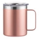 thumbnail image 1 of Taza de aislamiento de doble capa con asa de taza de café de acero inoxidable a la moda, 1 of 5