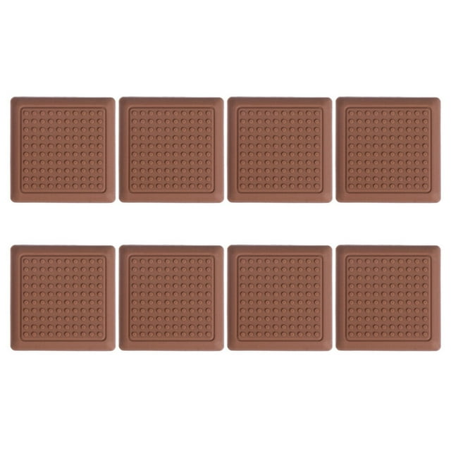 GOOHOCHY 8 fundas de silicona para pies de muebles, almohadillas protectoras adhesivas para patas de mesa y sillas.