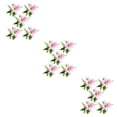 thumbnail image 1 of Kearding 5X flor artificial planta falsa decoración de la boda mano de obra tamaño compacto atractivo arreglo duradero jardín rosa Type1 NO1, 1 of 6