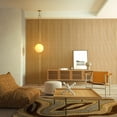 thumbnail image 2 of Ozarke Modern 1 Globe Floor to Ceiling Light Metal Acrylic Ball Modern Lighting for Living Room, Home Office, Home Decor Ceiling Floor Lamp - Warm 3000K, 2 of 11