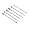 thumbnail image 3 of 6pcs Carbide Burrs Set Tungsten Carbide Burr  Tool Porting Kit For Woodworking Drilling Carving, 3 of 8