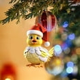 thumbnail image 4 of PRETXORVE Christmas Decorations, Christmas Tree Decorations, Cute Rooster Car Hanging ornament Home Tree Decoration Christmas Tree Decoration Home Decoration, 4 of 6