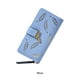 thumbnail image 3 of Sonducket Carteras de cuero de PU modernas y prácticas para mujeres con billetera única para mujeres Cartera para mujer azul Type3 NO3, 3 of 6