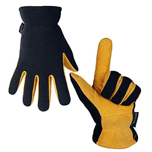 Accessories Gloves & Mittens Gardening & Work Gloves Arctic Polar Gloves with Textured Latex Coated Palm Winter Work Gloves 
