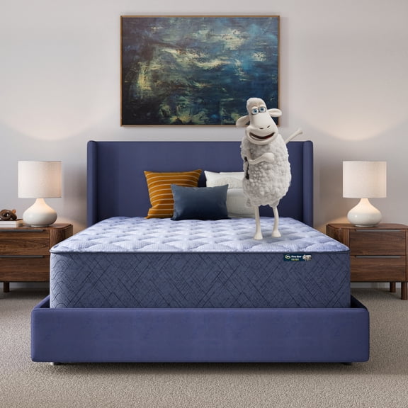 Serta 14" Queen Five Star Mattress Plush Innerspring Sertapedic Hybrid Mattress in a Box