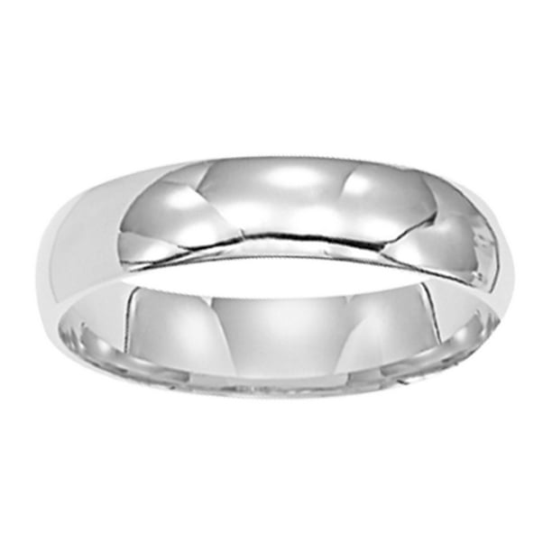 Keepsake Keepsake 14kt White Gold Plain Wedding Band, 5mm Walmart