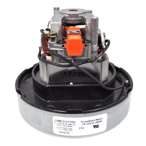 Ametek Lamb 5.7 Inch 120 Volt 1 Stage TF B/B HE Vacuum Motor 117760-00