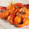 thumbnail image 4 of 24pc Foam Pumpkins and Gourds Set - for Fall Decor - Factory Direct Craft, 4 of 5