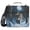 Forest Wolf Moon, variant on 3 Ring Zipper Binder with Shoulder Strap Waterproof Trapper Keeper 2 Inch D-Ring 500 Sheets Capacity Forest Wolf Moon
