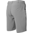 thumbnail image 2 of TGW Men's Flat Front Stretch Waist Performance 11.25In Golf Shorts for Golfing Grey 30, 2 of 2