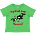 thumbnail image 3 of Inktastic My Great Aunt Loves Me Orca Family Boys or Girls Toddler T-Shirt, 3 of 5