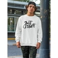 thumbnail image 2 of Just Start! Sweatshirt Men -Image by Shutterstock, Male XX-Large, 2 of 4