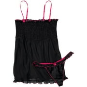 Solid Smocked Babydoll