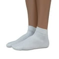 thumbnail image 4 of Cottmark Men’s Ankle Socks, Cushioned Comfort Fit, White, 12-Pack, Size 10-13, 4 of 5