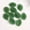 Jade Green, variant on 10pcs 24x18mm Leaf Petal Shape Lampwork Crystal Glass Loose Pendants Beads DIY-Jade Half Pink