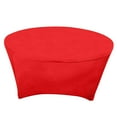 thumbnail image 4 of Efavormart 6 FT Red Stretch Spandex Fitted Round Tablecloth With Foot Pockets for Weddings, Birthdays, Party, Banquet, Kitchen Table Decorations, 4 of 11
