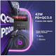 thumbnail image 2 of Transmisor  Bloosom Bluetooth Fm De Auto Manos Libres Cargador 2 Usb Negro, 2 of 4