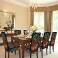 thumbnail image 6 of Chair Covers for Dining Room Set of 6, Tree Colorful Abstract Washable Spandex Parsons Slipcovers, Removable Kitchen Chair Cover, Stretch Seat Protector for Home Party Hotel, 6 of 6