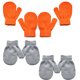 thumbnail image 1 of Guantes cálidos de invierno clásicos para niños de jardín de infantes de 1 a 4 años. MFZFUKR CPB-US-XD1318-3, 1 of 5