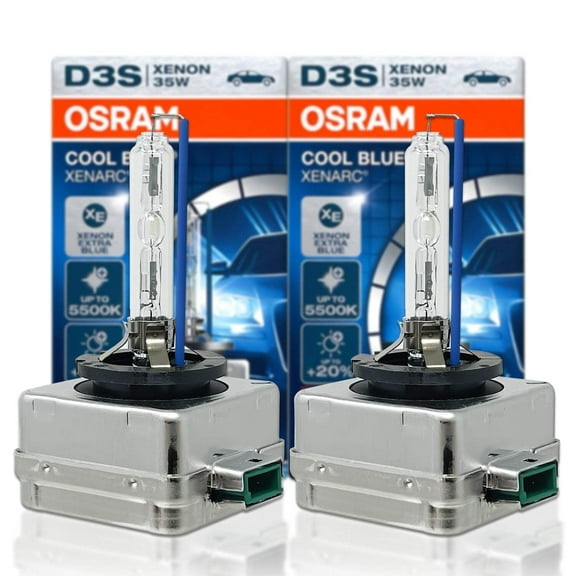 D3S: Osram 66340CB Cool Blue HID Xenon Bulbs | Pack of 2