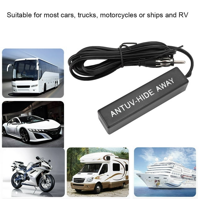 Hidden Antenna Car Truck 12V Universal Electronic Stereo Am Hidden Amplified Antenna For Car Ship Rv