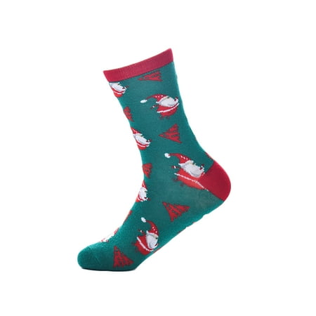 

Binpure Christmas Unisex Knee-high Stockings Cartoon Mid-calf Length Socks