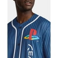 thumbnail image 4 of PlayStation, Men's & Big Men's Graphic Jersey, Vertical Kanji Logo, Sizes S-3XL, 4 of 5