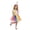 Multicolor, variant on CONZONE Carnival Toddler Girls Clown Dress Up Colorful Mesh Lace Dress With Hat Funny Party Stage Performance Outfits