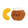 thumbnail image 6 of Cute Coconut Toy Food Sound Slow Food Plush Pet Toy Fun Dog Puzzle Slow Food Cat and Dog Puppy Toys Dog Accessories (1), 6 of 6