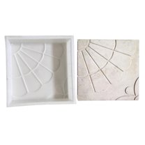 Naxoaeo Concrete mold DIY Flagstone Durable Mold Pavers Stone Patio Casting Concrete Garden Path Pavers for Garden Walkway, Concrete Walkway Molds Cobblestone Set