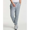 thumbnail image 2 of Real Essentials 3 Pack: Men's Fleece Elastic Bottom Jogger Sweatpants with Pockets (Available In Big & Tall), 2 of 7