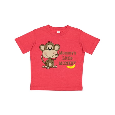 

Inktastic Mommy s Little Monkey Gift Toddler Boy or Toddler Girl T-Shirt