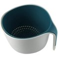 thumbnail image 1 of Drainage Filter Basket Set, Double-Layer Removable Non-Slip Durable Plastic Colander Kitchen Fruit and Vegetable Filter Basket, 1 of 7