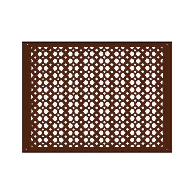 Air Return Grill 14″x20″ With Holes and Screws,Faceplate Size 16″x22-3/4″,Decorative HVAC Duct Cover, Cast Iron Powder Coated Repaintable Vent for Walls,Ceilings, Floors – Tudor Mushroom Design VR100