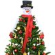 thumbnail image 4 of Muñeco De Nieve De Brazo Largo Decoración De Árbol De Navidad De Muñeco De Nieve Con Sombrero Advancent HA039729-01, 4 of 5