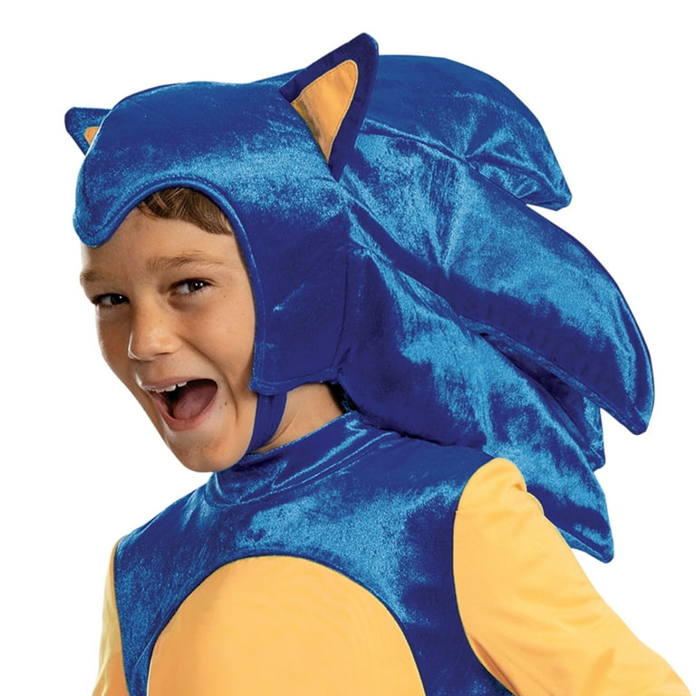 Unisex Size Medium (8-10) Sonic Deluxe Halloween Child Costume Sonic Prime,  Disguise 