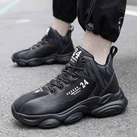 

Men‘s Cushioned Running Shoes Comfortable Wear-resistant Lightweight Shock-resistant Sneakers